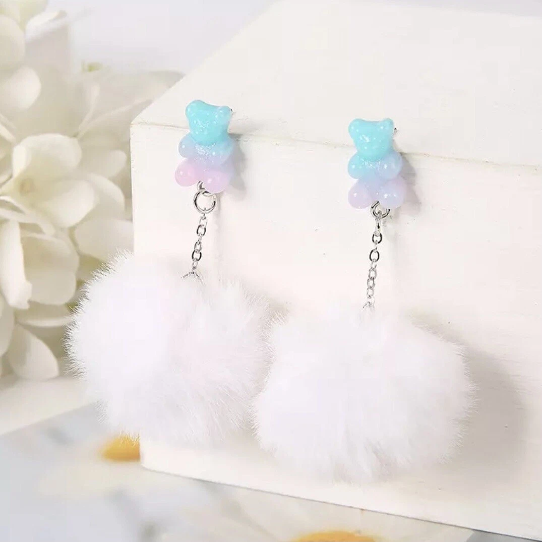 Frehsky stud earrings for women Gift White Resin Ladies Sky Nature  Transparent Blue Jewelry Cloud Earring Earrings - Walmart.com