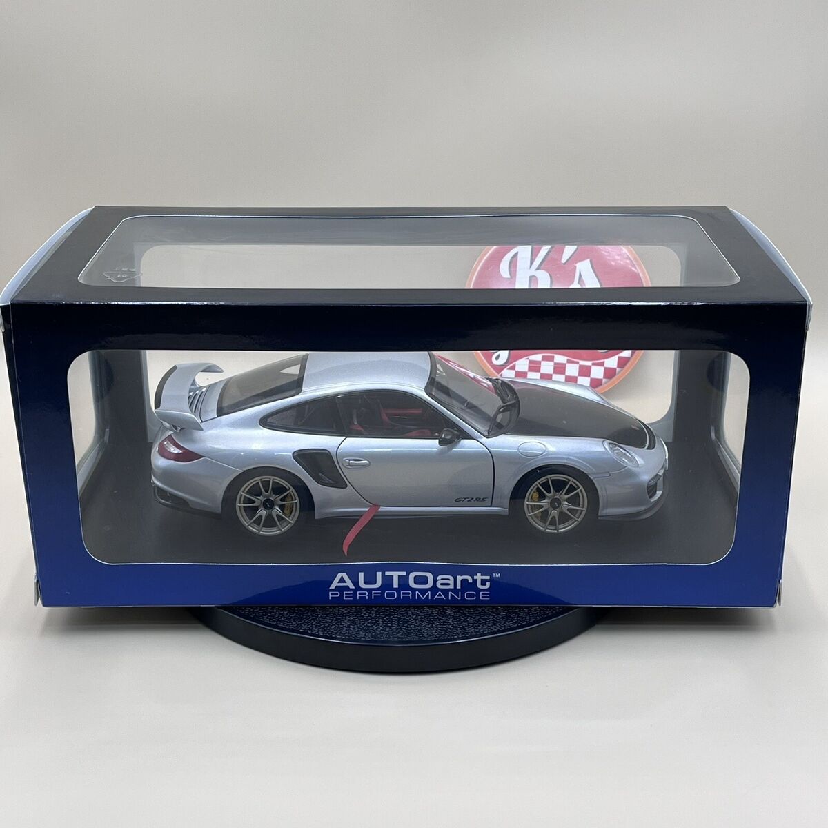 AUTOart 1/18 Porsche 911 997 Gt2 RS Silver carbon hood AUTOart 1/18 Porsche 911 997 Gt2 RS Silver carbon hood