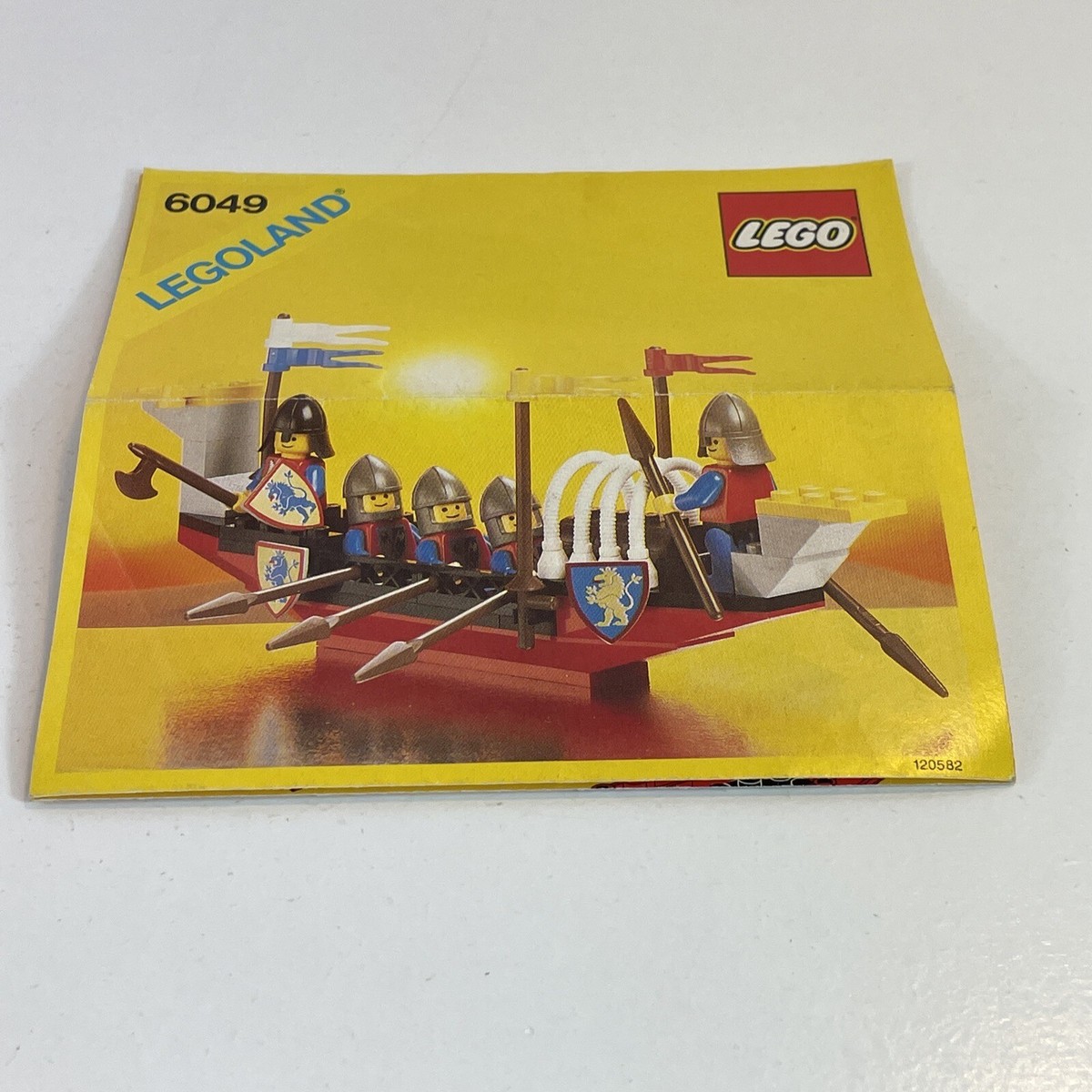 Lego 6049 Castle Viking Voyager (Instruction Booklet Only