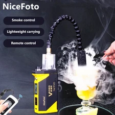 NiceFoto Fog-101 Handheld Fog Machine Dry ice Smoke Effect for Film Photography