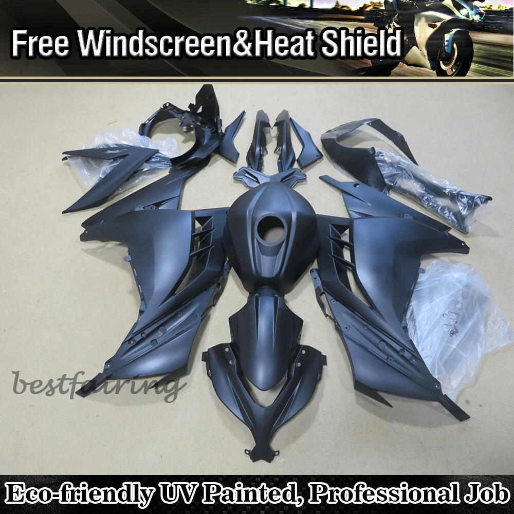 Ninja 300 matte black cheap fairings