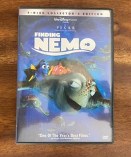 Finding Nemo (DVD, 2003, 2-Disc Set) FREE SHIPPING