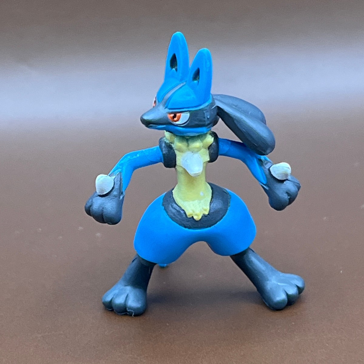 Lucario Pokemon Small Figure Toy Pocket Monster Japanese Anime