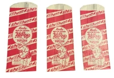 Manley Hi Pop Popcorn Bag Elephant Standing Hind Legs Movie Show Lot of 3 C2