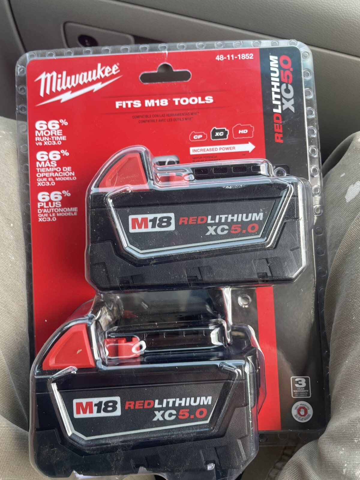Milwaukee 2-Pack High-Performance Batteries for Optimal Power-image