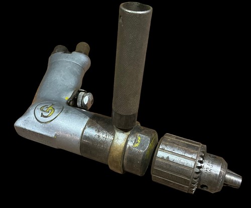 VTG Chicago Pneumatic Air Drill 9288 500 Jacobs 1/2” Chuck (no Key) With Handle