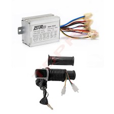 24V 350W Brush Speed Motor Controller Throttle Kit Electric Scooter Razor MX 350