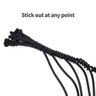 Cable Spiral Wrap 1m Length Cable Management Solution to Organize Cords 2pcs