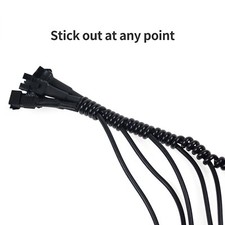 Cable Spiral Wrap 1m Length Cable Management Solution to Organize Cords 2pcs