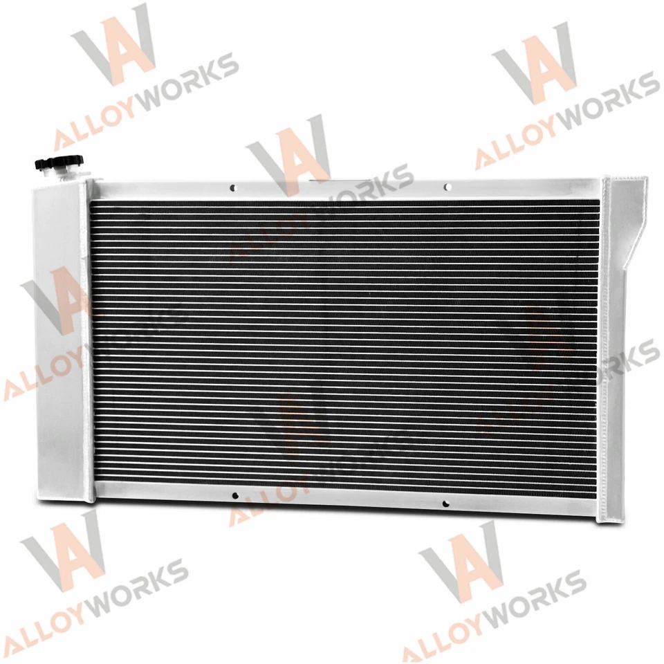 4 Row Radiator Shroud Fan Kit For 1967-1972 Chevrolet C/K C10 C20 K10 K20 Pickup Foto 4 de 4