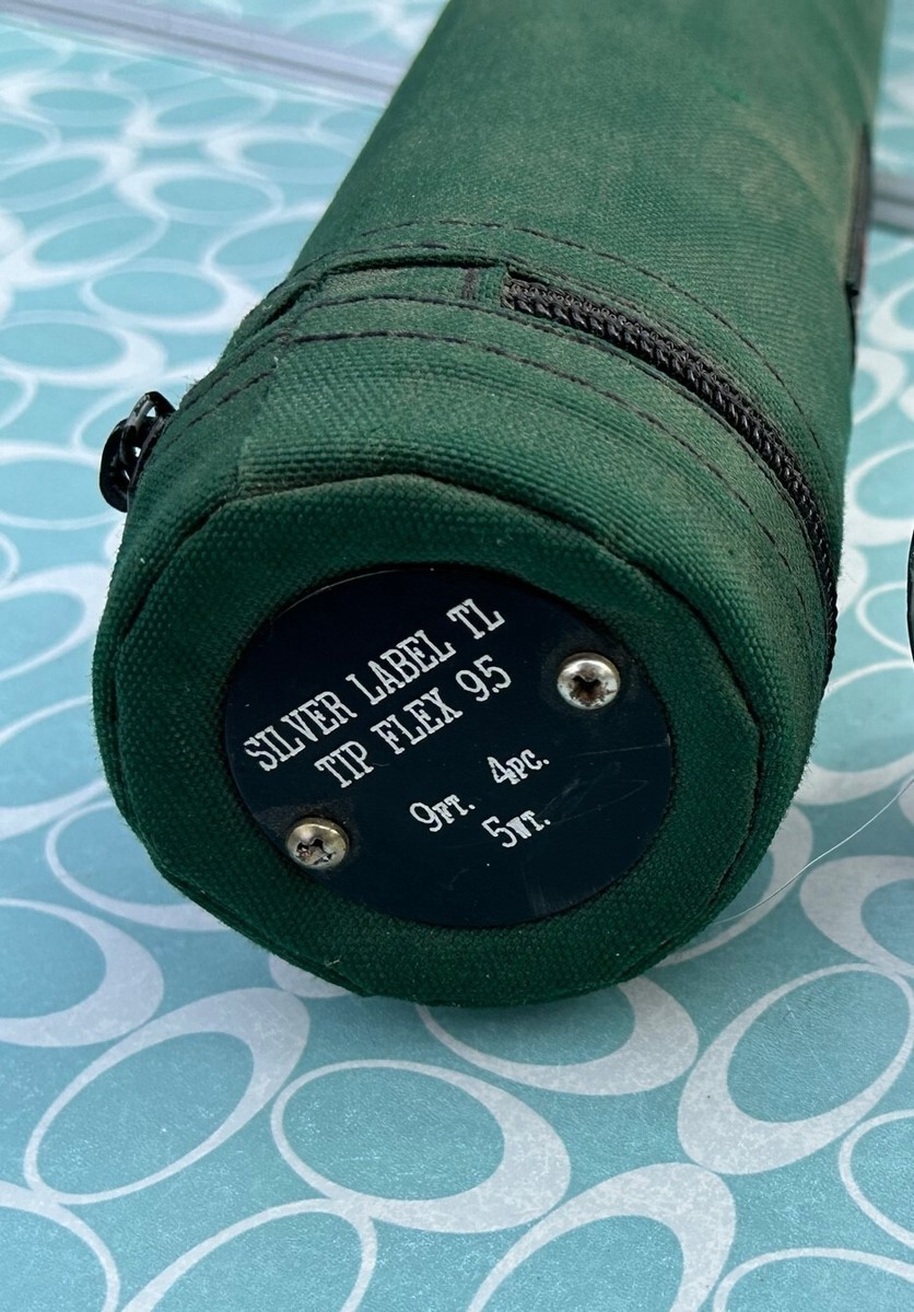 ORVIS SILVER LABEL TL TIP FLEX 9.5 FLY ROD (REEL SEEN IN PIC
