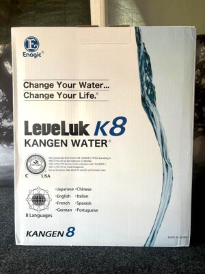 Enagic LeveLuk K8 KANGEN WATER Alkaline Filtration Ionizer Machine ...