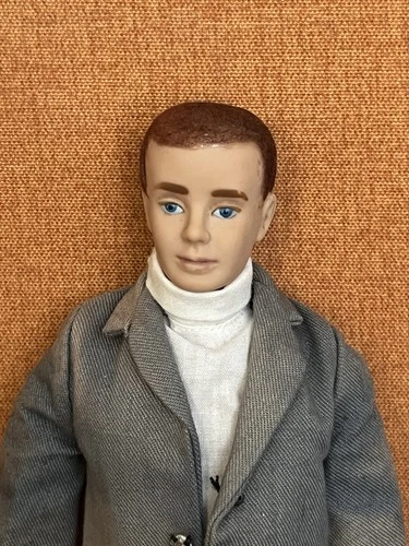 TLC Vintage 1960s Mattel Flocked Hair Ken Doll W/ Untagged Outfit Project