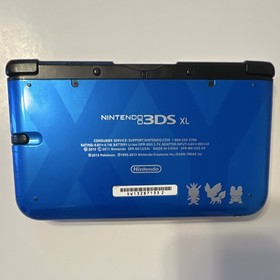 Nintendo 3DS XL Xerneas Yveltal Limited Edition Blue/Black w/ Charger Tested