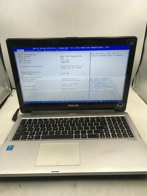 ASUS Flip R554LA - BOOTS TO BIOS - INTEL I3 4005U - 6GB RAM - 15'' - READ DESC-BB