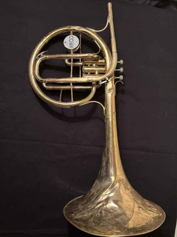 Conn F Mellophonium (Converted to Trumpet/Mellophone Shank)