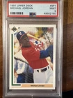 PSA 9 1991 Upper Deck - Short Print Michael Jordan #SP1 Chicago Bulls White Sox