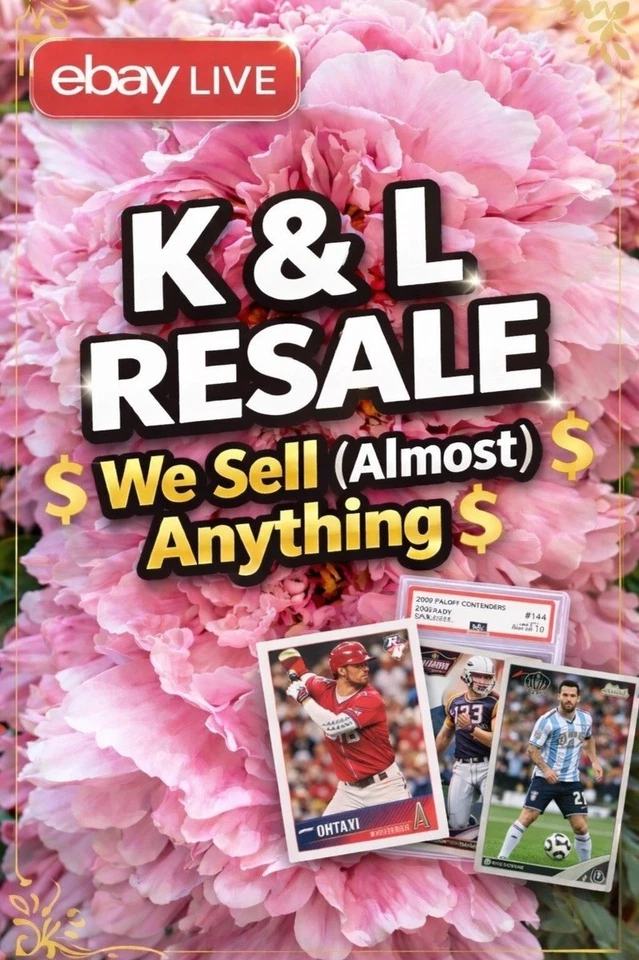 Trading Cards - Baseball, Football, Basketball Rookies