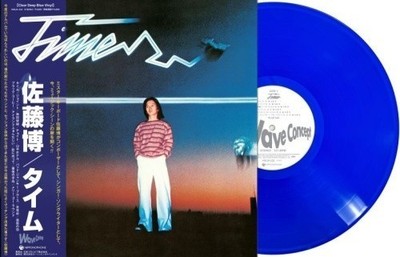 Hiroshi Sato Time Clear Deep Blue Vinyl LP Neuauflage 2026 mit OBI Japan Neu