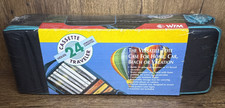 NEW Vintage Cassette Traveler Holders 24 Cassettes Versatile Tote Case Storage