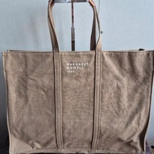 Margaret Howell Idea Leather Tote Bag Natural Brown Official