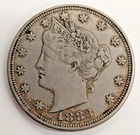 1883 Liberty Nickel - No Cents - First Nickel - Nice Condition Original