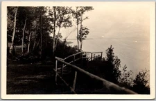 Antique RPPC Postcard Circa 1910s Scenic Cliff View Unposted
