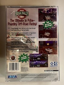Sega Rally Championship (Sega Saturn, 1995) Tested &ndash; Disc & Back Art Only