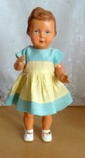 Seltene Celluloid Puppe Minerva 28 1/2 ca. 1930