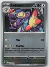 Ambipom 079/094 Rare Phantasmal Flames Pokemon Reverse Holo Near Mint