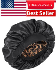 Silk Bonnet for Sleeping Satin Bonnet Hair Bonnets for Black Women and Men Doubl