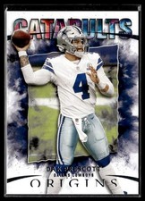 Dak Prescott 2021 Panini Origins #C-7 Catapults Dallas Cowboys