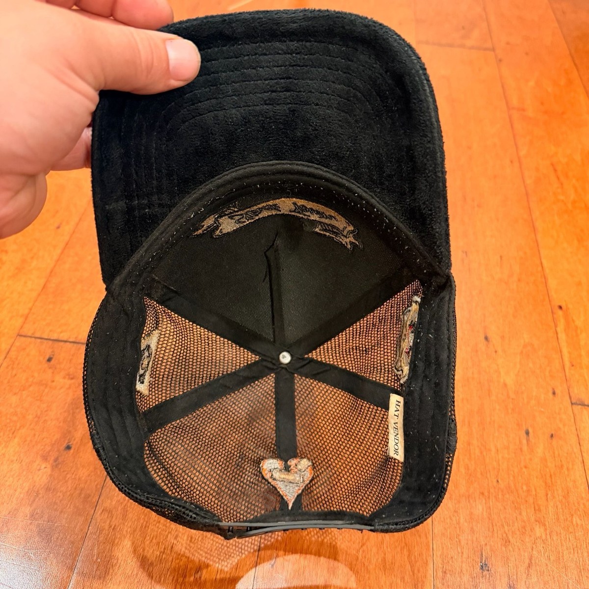Hat Vendor Stack Town Embroidered Trucker Hat View 2
