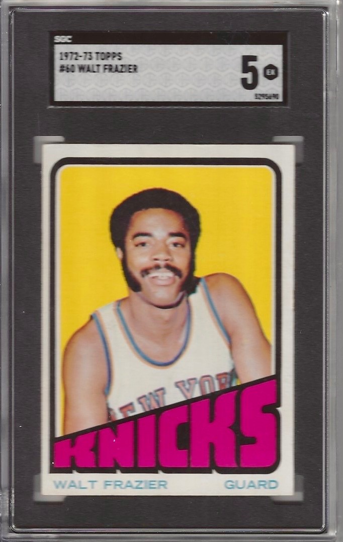 1972-73 Topps Basketball - Walt Frazier - #60  SGC 5  HOF 