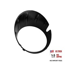 Fog Light Cover, 1 PC Car Front Bumper Fog Light Cover Grilles Left