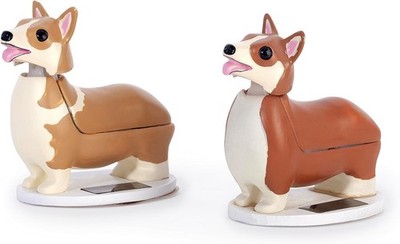 Kikkerland (1) Elroy Solar Corgi Assorted Styles chosen at random 55889