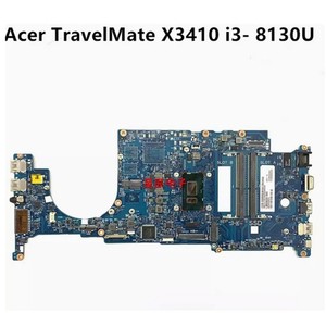 For   TravelMate X3410 Laptop Motherboard 6050A3020401-MB-A01  i3-8130U Test #hj