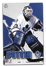FELIX POTVIN 1995 PRO MAGNETS GOLD MAGNET 74 TORONTO MAPLE LEAFS
