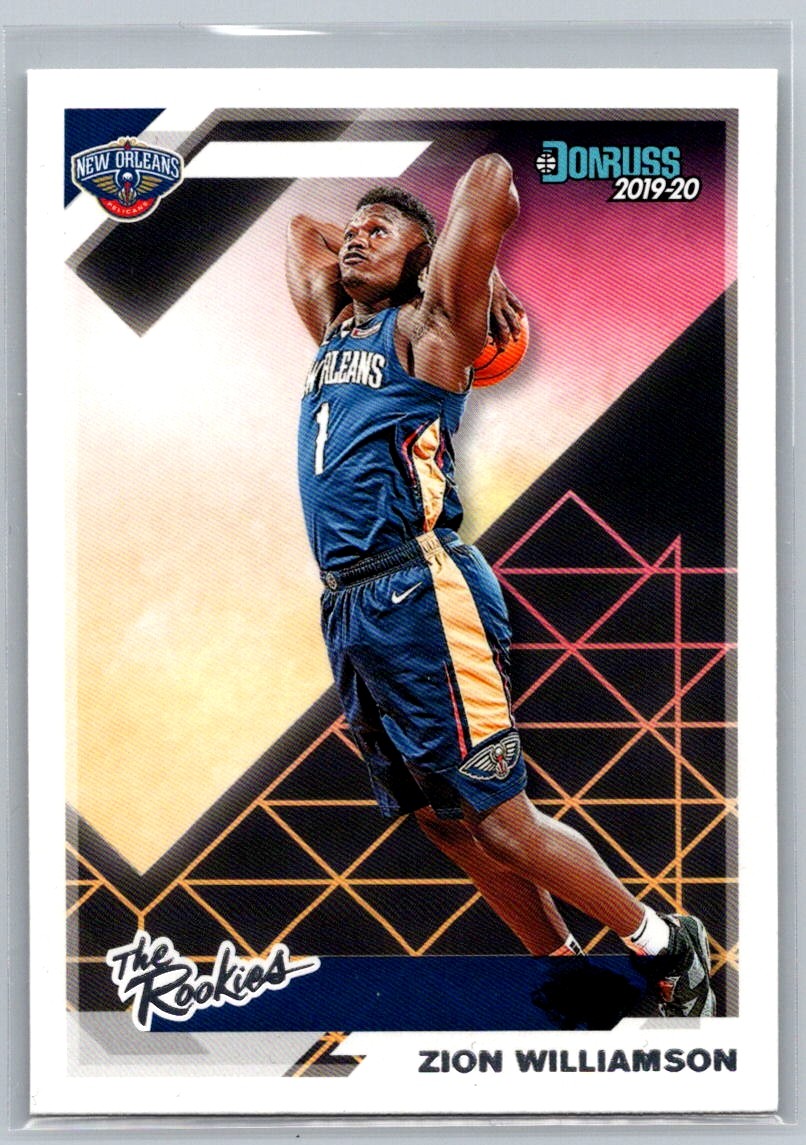 2019-20 Donruss #1 Zion Williamson The Rookies