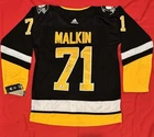 Evgeni Malkin Pittsburgh Penguins NHL Autographed Signed Custom Jersey JSA