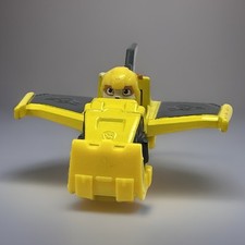 Rubble Paw Patrol True Metal Jet To The Rescue Yellow 3" DieCast Plane Racer