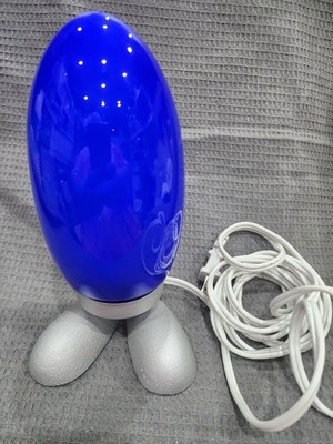 Rare FJORTON Blue Dino Egg Bedside Night Table Lamp by Tatsuo Konno for IKEA 90s