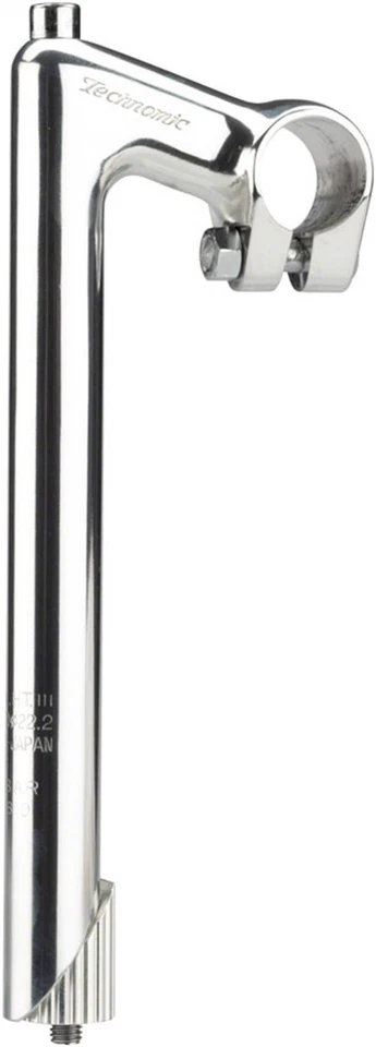 Nitto Technomic Stem - 60mm, 26 Clamp, -18, 22.2-24tpi Quill, Aluminum, Silver - Image 3 of 3