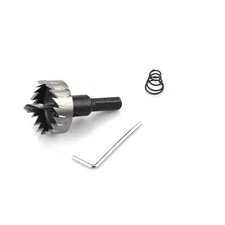 35mm HSS Drill Bit Hole Saw Tooth Set Stainless Steel Metal Alloy Cutter