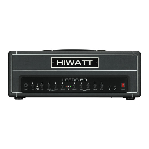Hiwatt Leeds 50R 50-Watt Guitar Amplifier Head - Black - Open Box