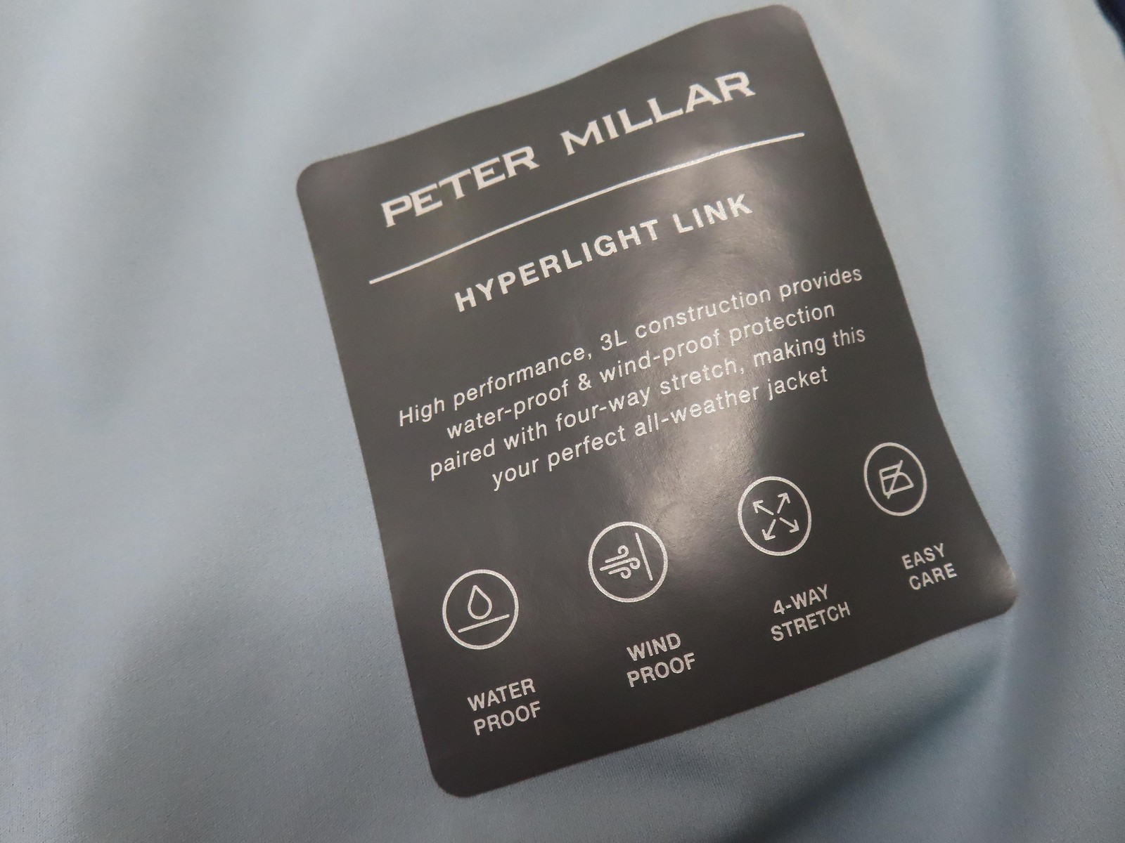 Peter Millar Hyperlight Link Jacket Mens 2XL Blue… - image 7