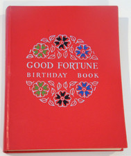 Good Fortune Birthday Book: Ancient Astrological Lore Colin Bennett small vtg HC