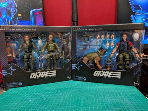 GI Joe Classified 181 Steeler & Short-Fuze & 157 Law And Order New