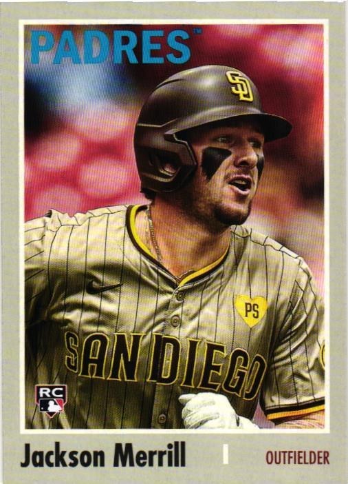 Jackson Merrill - San Diego Padres - 2024 Topps Archives - ROOKIE -#156