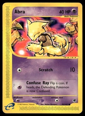 Abra #93 -  Pokemon Expedition - LP